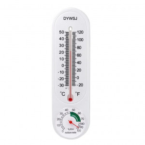 Termometru ambiental, 50 grade celsius, alb