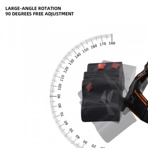 Lanterna pentru cap, 11 Led XPE, 10W, acumulator 3.7v 1200mah, USB SH-T11