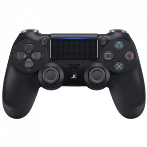Controller PS4 dualshock 4 v2, wireless, joystick pentru Consola PlayStation 4, negru