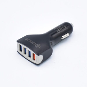 Incarcator auto usb, 4 intrari, încărcare rapidă, Quick Charge 3.0, TDItronics – WG-004