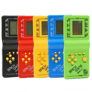 Joc Tetris clasic, 9999 in 1, BRICK GAME, cu diferite jocuri, alimentare pe baterii
