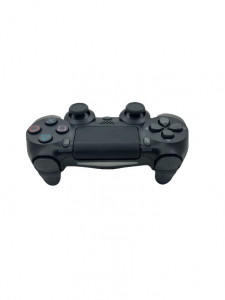Joystick Controller Gamepad cu fir Controller, compatibil Playstation 4 , cu vibratii, Negru - Img 3