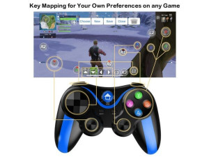 Joystick telefon, controller Bluetooth, gamepad wireless, PC, Android, IOS, TV, Playstation 3, V-13