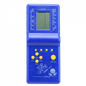 Joc Tetris clasic, 9999 in 1, BRICK GAME, cu diferite jocuri, alimentare pe baterii