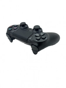 Joystick Controller Gamepad cu fir Controller, compatibil Playstation 4 , cu vibratii, Negru - Img 4