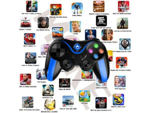 Joystick telefon, controller Bluetooth, gamepad wireless, PC, Android, IOS, TV, Playstation 3, V-13