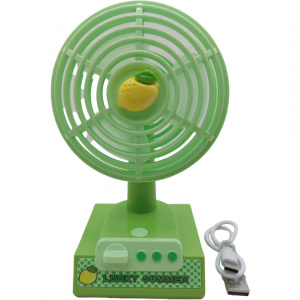 Mini ventilator de birou, reincarcabil, acumulator 3.7v 1200mah, 1.5W, Tip C, reglabil, 3 viteze cu cablu tip c inclus