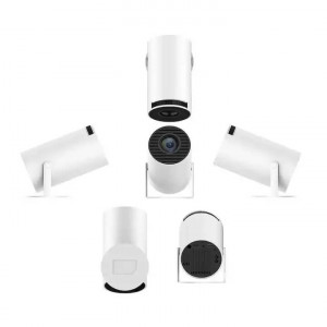 Videoproiector portabil wireless, Smart, 4K, telecomanda, Android TV 11.0, Difuzor incorporat, HDMI, USB