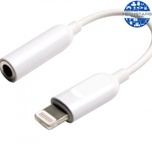 Adaptor lightning jack, conector iphone la casti - JXL-265