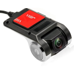Camera auto de bord, pentru navigatie universala cu android, Full HD 1080P, slot card TF 32GB, ADAS