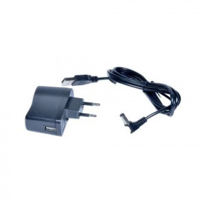 Ceas electronic de perete cu termometru, Lumina ajustabila, Alimentator USB, 3615, Negru