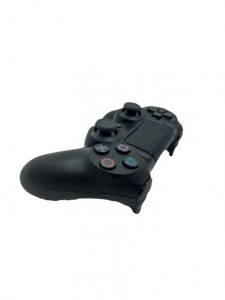 Joystick Controller Gamepad cu fir Controller, compatibil Playstation 4 , cu vibratii, Negru - Img 5
