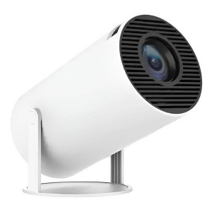 Videoproiector portabil wireless, Smart, 4K, telecomanda, Android TV 11.0, Difuzor incorporat, HDMI, USB