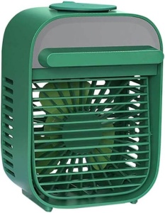 Racitor de aer cu apa si gheata, umidificator, purificator, silentios, ventilator, USB