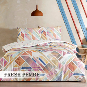 LENJERIE DE PAT DUBLU FRESH PEMBE (BBC RANFORCE 100%)