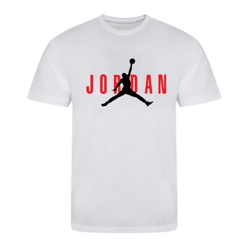Tricou alb barbatesc ''JRD''