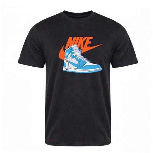 Tricou negru barbatesc ''NK3''