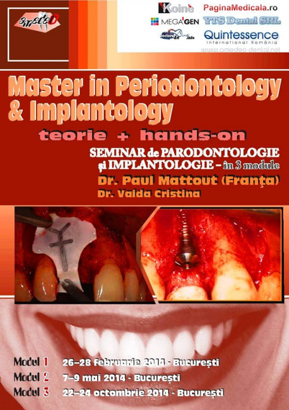 Master in Periodontology & Implantology with Paul MATTOUT