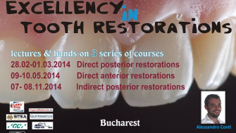 EXCELLENCY PROTOCOLS IN TOOTH RESTORATIONS with Dr. Alessandro CONTI