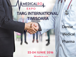 Targul International MedicaRo South-East Europe – Romania, Timisoara, 22-24 iunie 2016