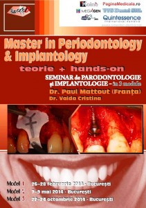 master in periodontology & implantology
