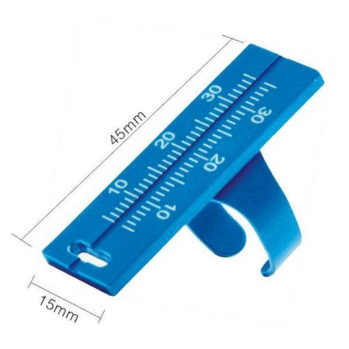 Rigla endodontica inel color B009A