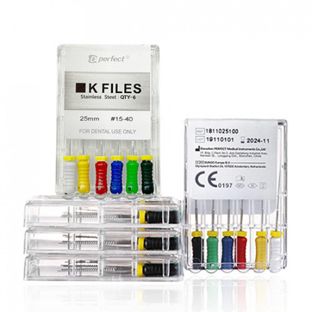 Ace endodontice Kerr files Inox 25mm Perfect