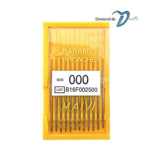 Ace endodontice Tire Nerf maner metalic marime 000 MANI