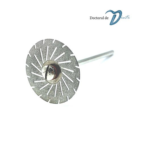 Disc diamantat 2 fete tehnica dentara 22 mm CM11