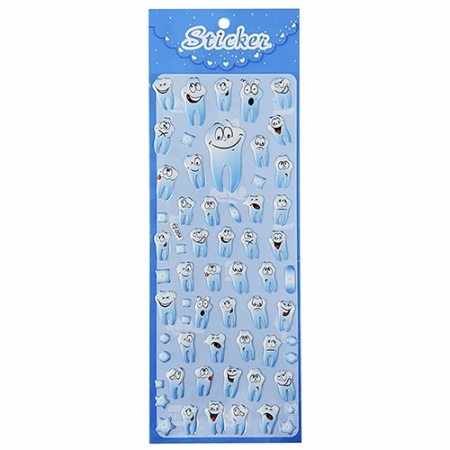 Stickere 3D Forma Dinte TZ-016