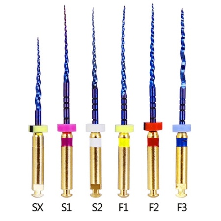 Ace rotative Protaper asortate SX-F3 WestCode 25mm