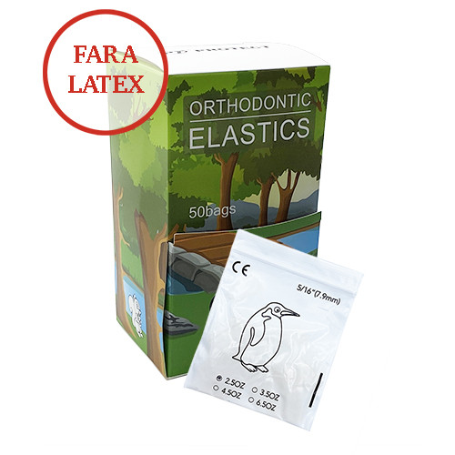 Elastice intraorale FARA latex 2.5oz light 5/16 7.9mm 5000buc