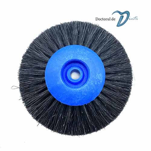 Perie 4 randuri peri convergenti corp plastic 80mm
