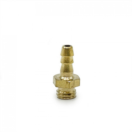 Conector metalic cu filet si racord 3mm