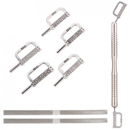 Kit stripping si slefuire interproximala IPR manual