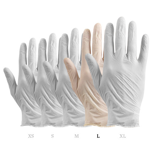 Manusi medicale latex nepudrate marime L