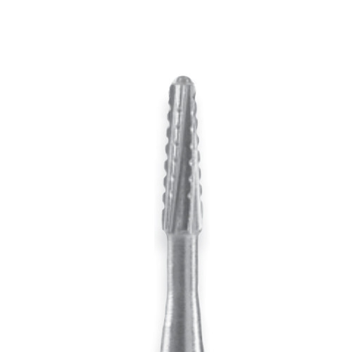 Freza extradura conica varf rotunjit si cross cut turbina