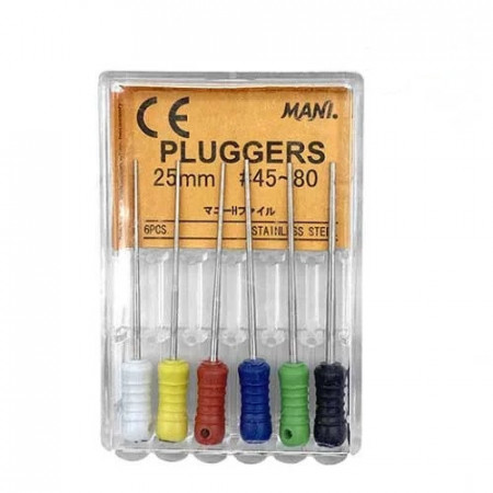 Ace endodontice Plugger asortate 45-80 25mm MANI