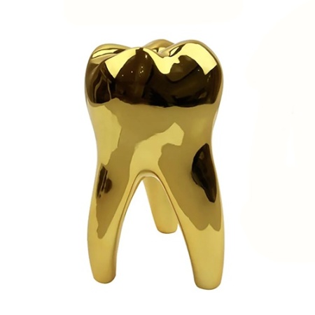 Dinte auriu 14 cm QT-082-B