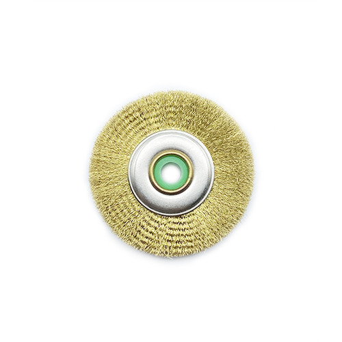 Perie roata din alama prelucrare 48mm