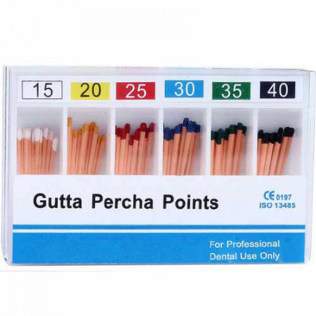 Conuri gutaperca Endo Points asortate seria I 15-40