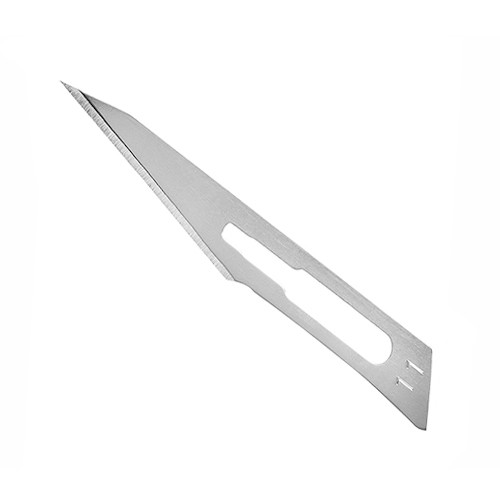 Lame bisturiu sterile otel carbon nr 11 set 100 bucati