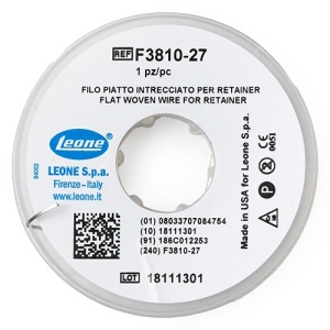 Arc lingual plat impletit de contentie 1.5m