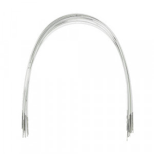 Arc din NiTi estetic superelastic ovoid superior
