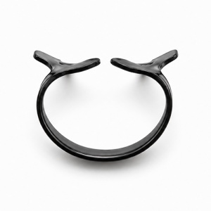 Clema Diga Pentru Molari #14 Black Coated Cu Aripioare
