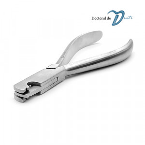 Cleste ortodontie Aderer cu 3 falci plate 14.5cm