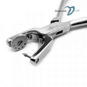 Cleste perforator pentru folie diga dentara Ainsworth