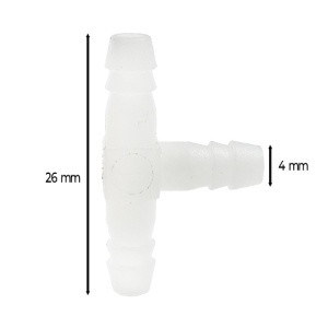 Conector adaptor plastic T 273 dimensiuni