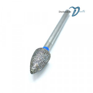 Freza diamantata piesa dreapta 853040C inel albastru laborator