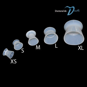 Godeu silicon cu ventuza mixare materiale dentare XS XL